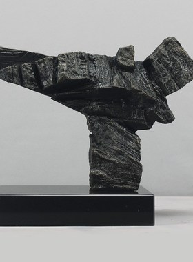 雕塑艺术摆件装饰品类似朱铭太极展示柜高级感轻奢售楼处家居饰品