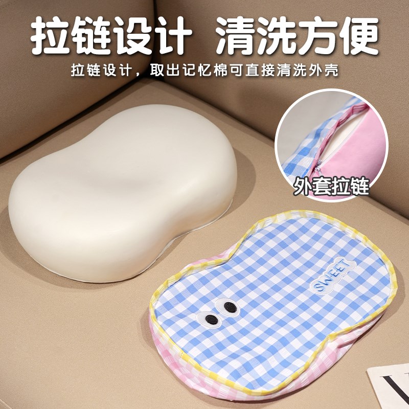 冰丝趴睡枕办公室午休专用抱枕女生睡觉枕头学生宿舍记忆棉午睡枕