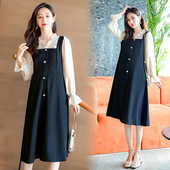 款 时尚 连衣裙2023年春秋款 新款 连衣裙 孕妇秋装 高级感仙女秋季 套装