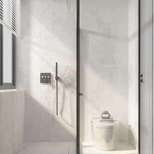 寒江雪瓷砖750x1500柔光卫生间墙砖洗手间客厅现代简约大理石地砖