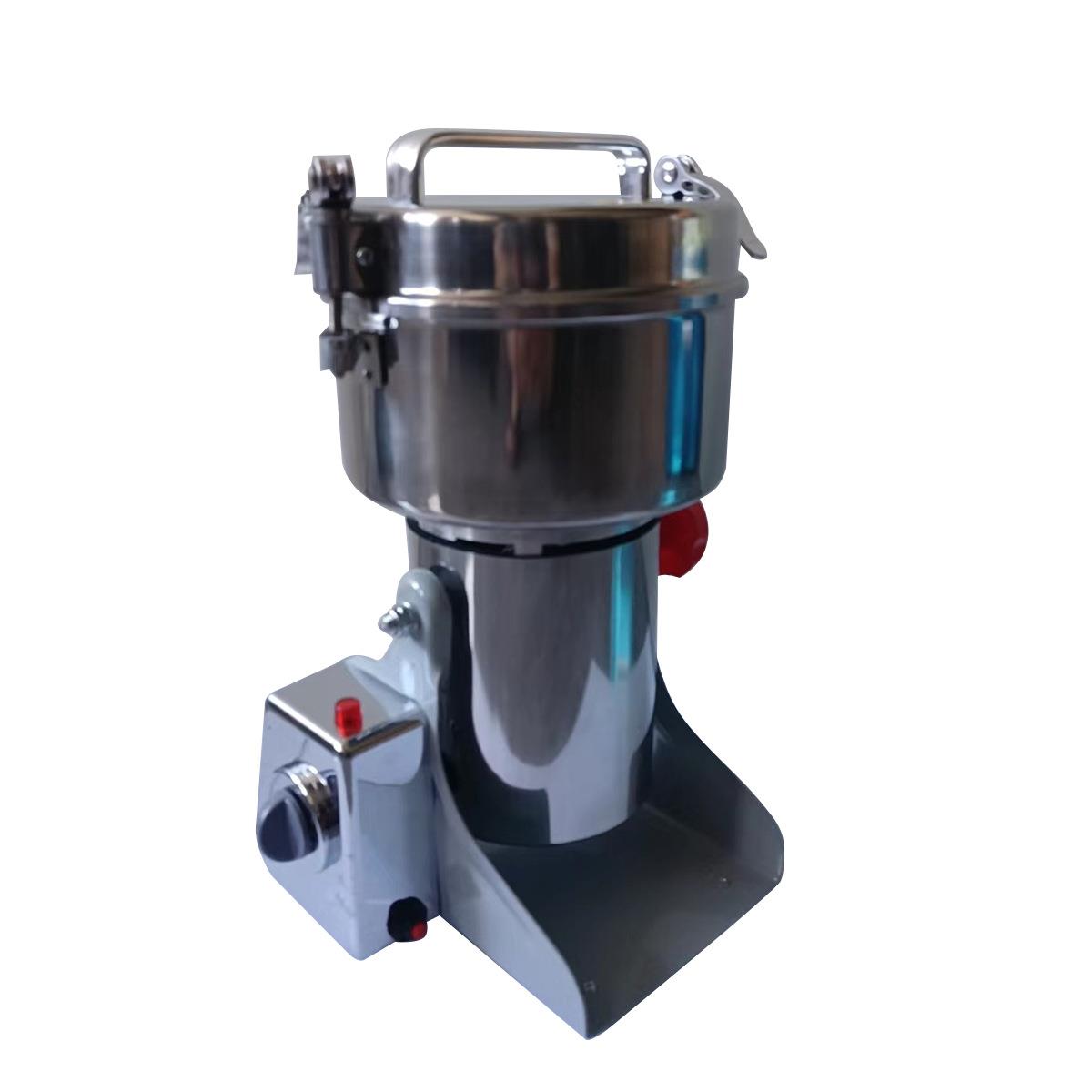 500g打粉碎机超细研磨家用小型五谷杂粮破碎机商用中药材磨粉机