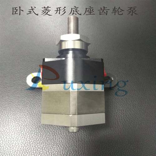 静电涂装机卧式安装5CC油漆齿轮泵浦菱形不锈钢底座DISK旋杯油泵