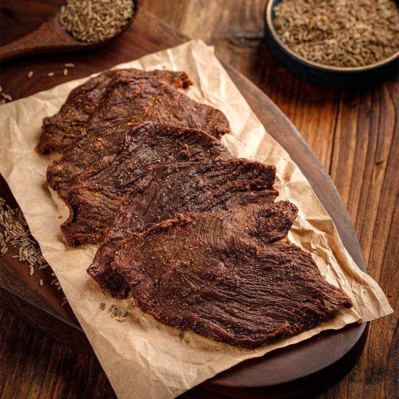 蒙都羊肉干风干即食内蒙古清真零食纯羊肉小包装健身休闲低糖100g
