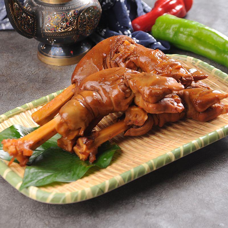 清真卤肉零食五香酱羊蹄麻辣熟食真空开袋即食肉类卤味羊蹄