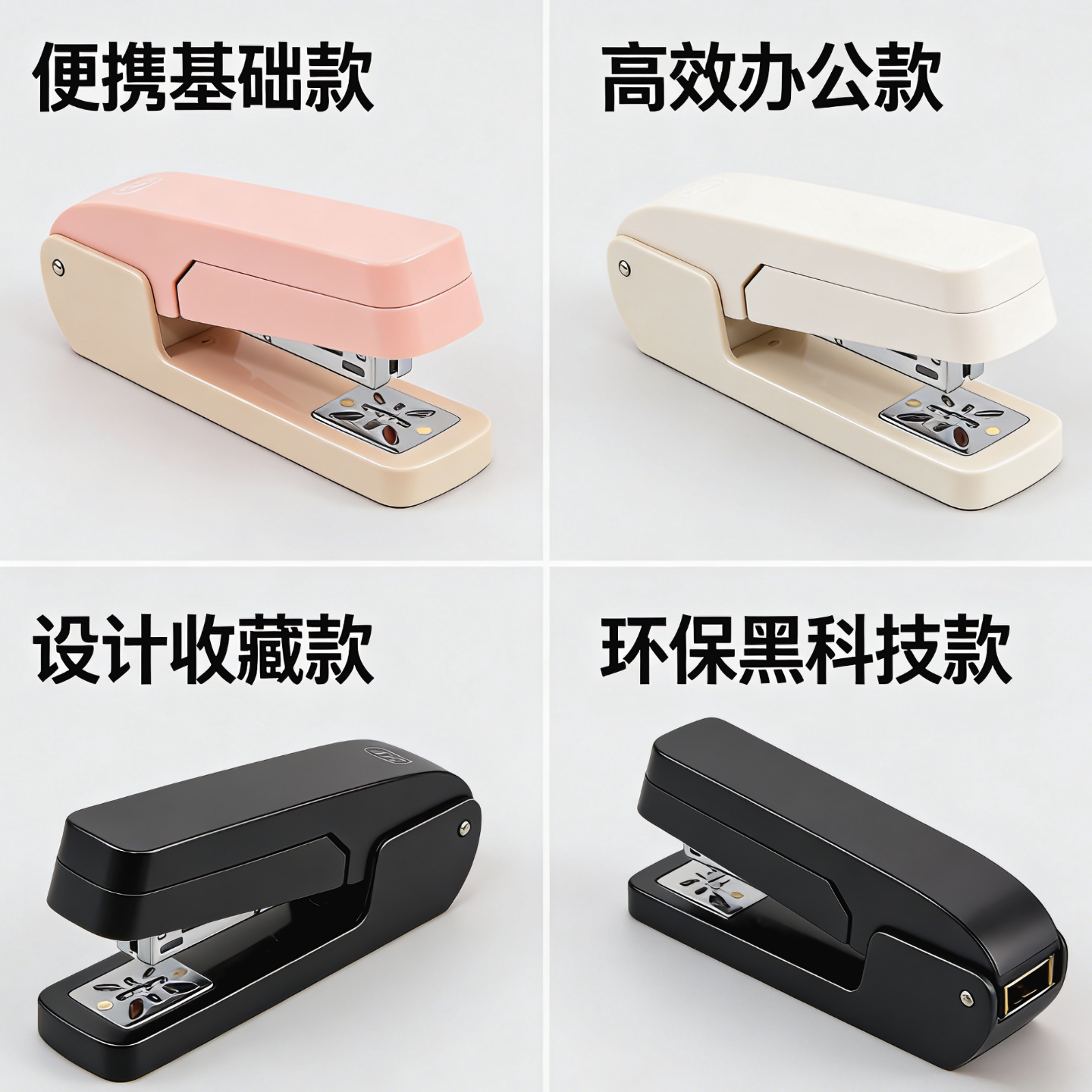 360度可旋转订书机学生用订书器