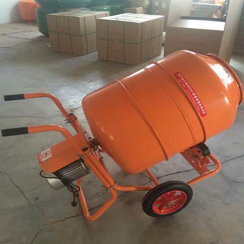 厂混凝土搅机 移动式混凝土水家泥拌桶搅拌机 搅拌350LJSR手推