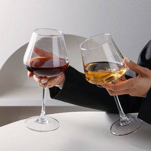 2026高颜值高脚红酒杯勃更第家用轻奢高级感葡萄酒杯女生高档精致