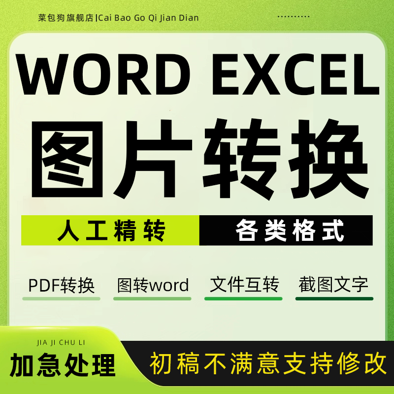 图片转换word文档扫描文件excel格式pdf/ppt/录入打字试卷繁体代