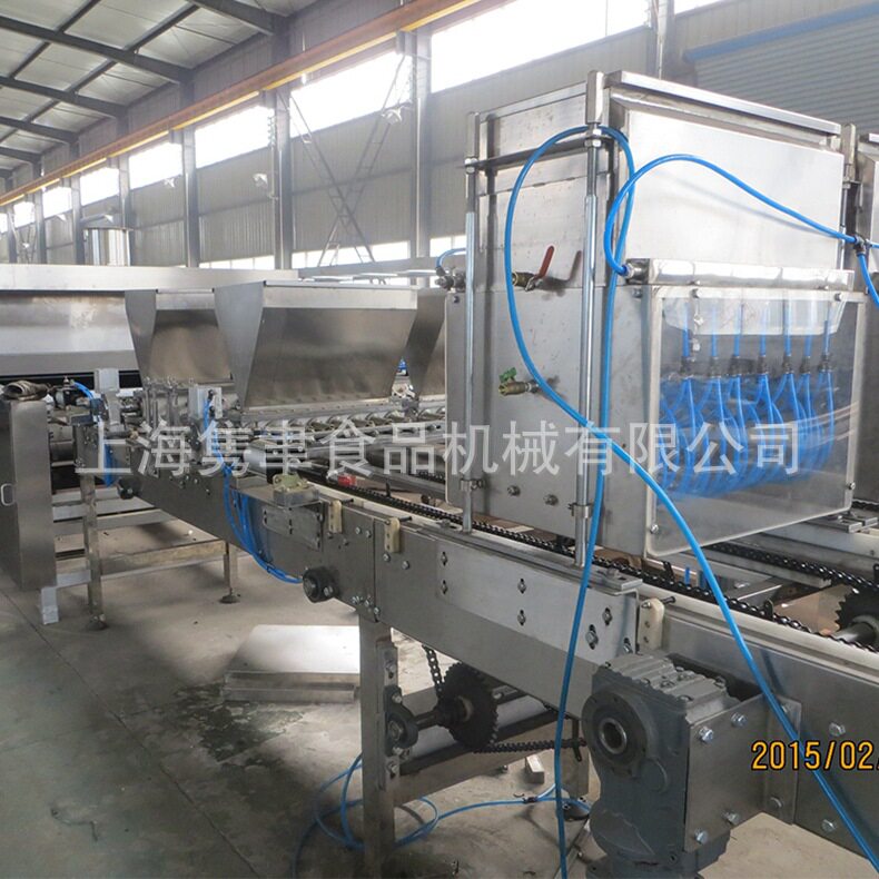 全自动戚风蛋糕机 半自动巧克力蛋糕生产线 上海厂家直销