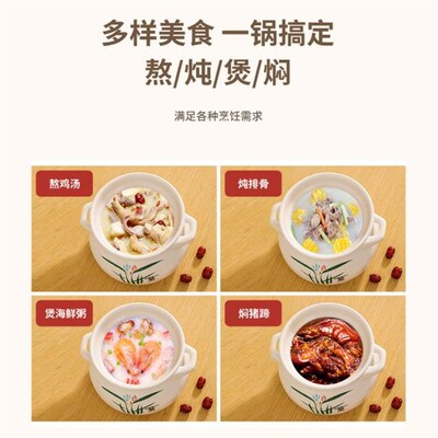 砂锅家用耐高温干烧不裂炖锅大容量陶瓷煲汤锅家用汤煲煮粥煲汤锅