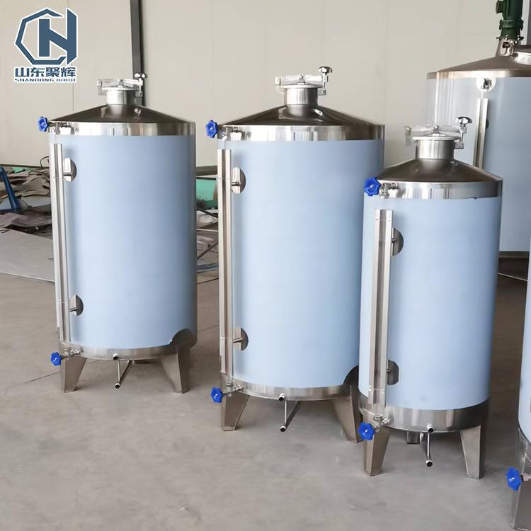 食品级饮料储存罐不锈钢果汁储料罐1吨至10吨立式储水罐