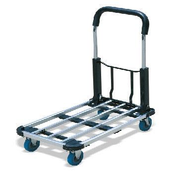 厂家生产铝制平板小车无锡平板推车折叠平板行李手推车