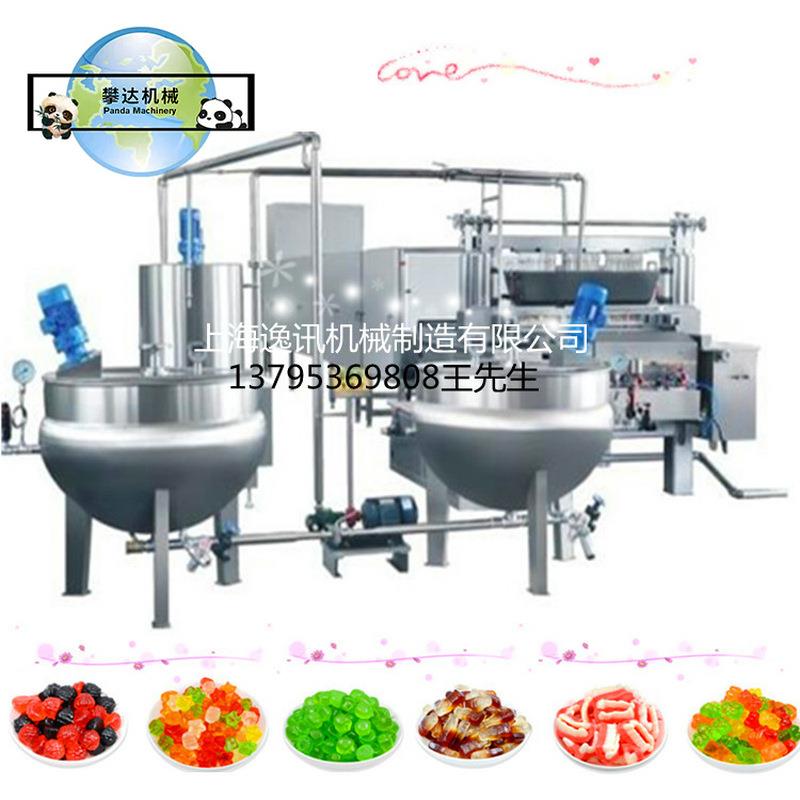 凝胶软糖产线QQ软糖产线伺服浇注软糖产线糖果产设备糖果加工机械
