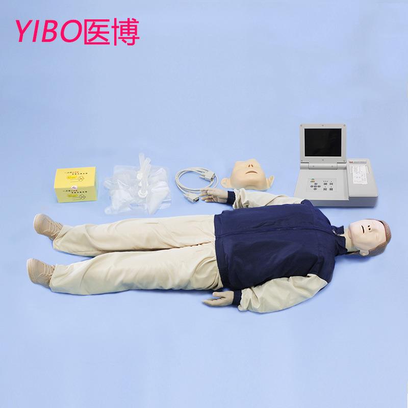 医博液晶大屏幕高级全自动心肺复苏模拟人BIX/CPR690急救训练模型