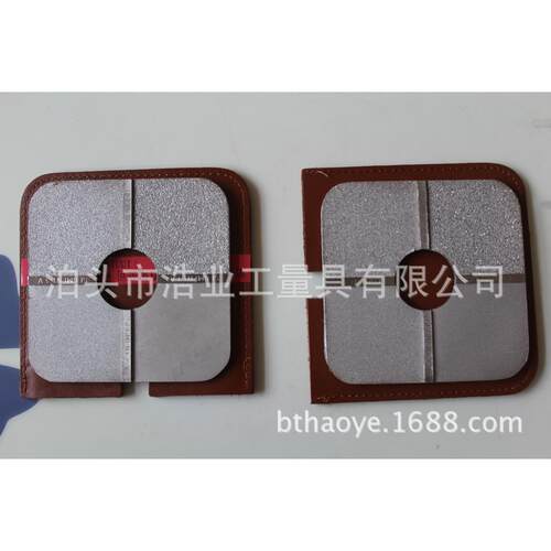 ISR-CS018喷砂粗糙度对比样块Ra3.2,10.5,18,25um四片