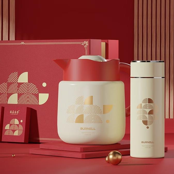 巴米乐BNL-HT111硕果焖茶壶套装保温杯套装