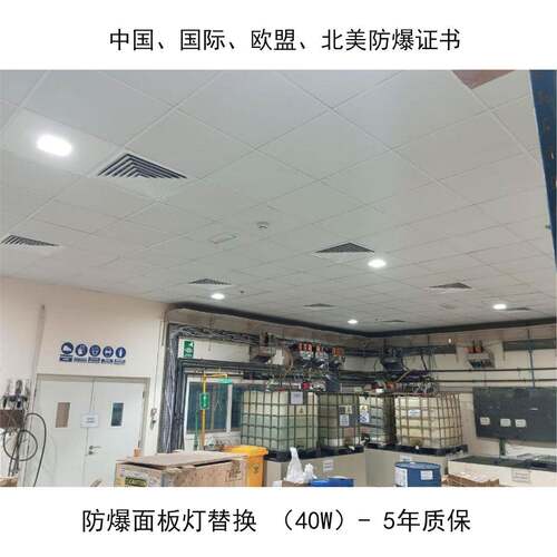 LED防爆面板灯替换嵌入式防爆灯36W40W60W80W100W200W