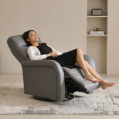 单人多功能电动摇椅客厅卧室旋转沙发椅小户型懒人可躺可睡休闲椅