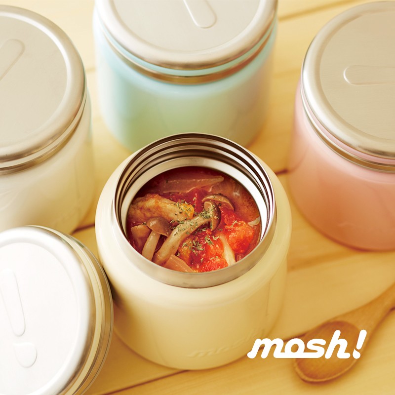 mosh304不锈钢保温桶焖烧杯便当盒学生男女士儿童可爱饭盒