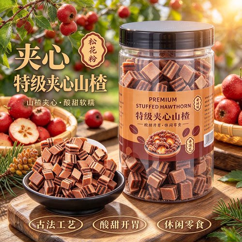 办公室休闲山楂汉堡夹心卷