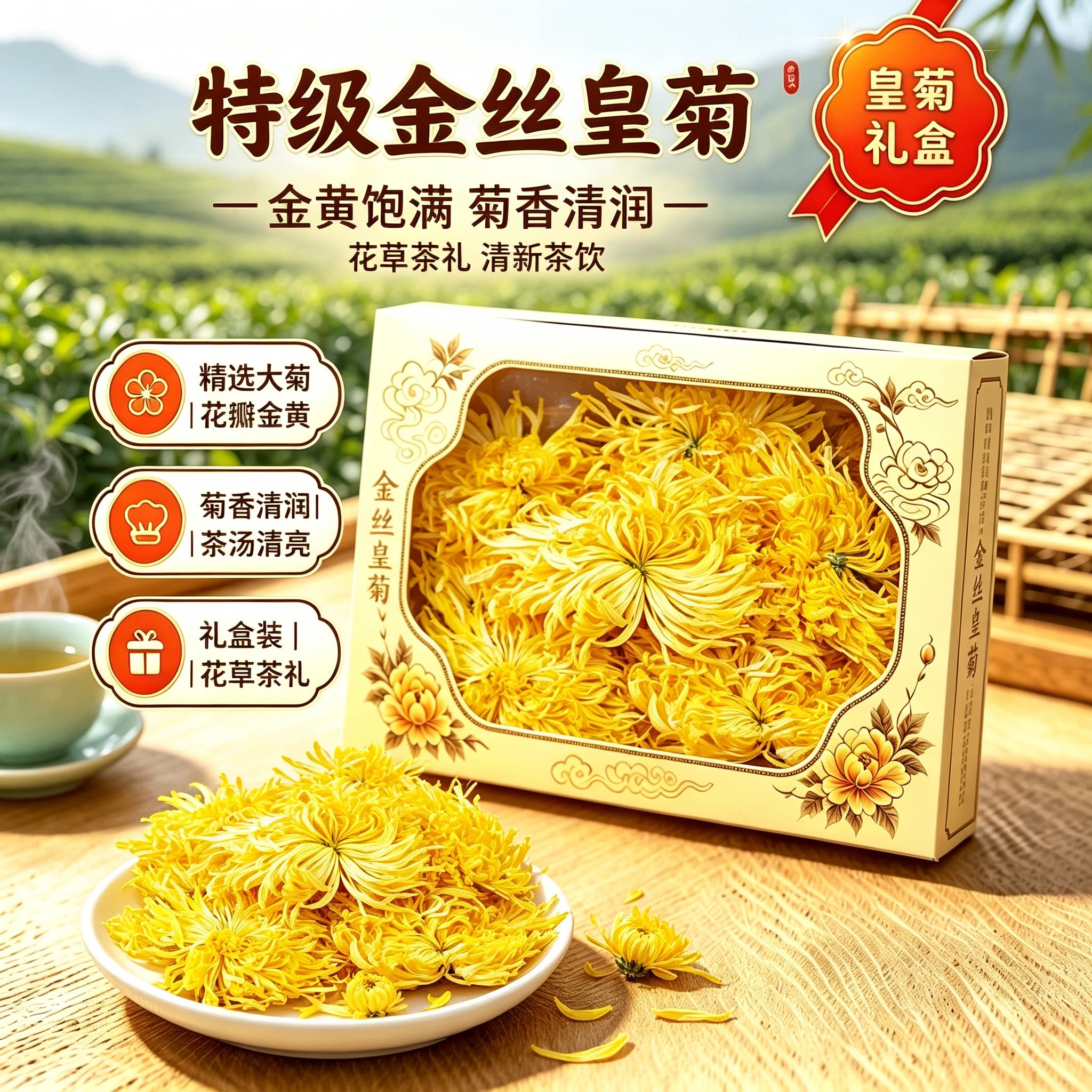 特一级金丝皇菊清热解毒养肝