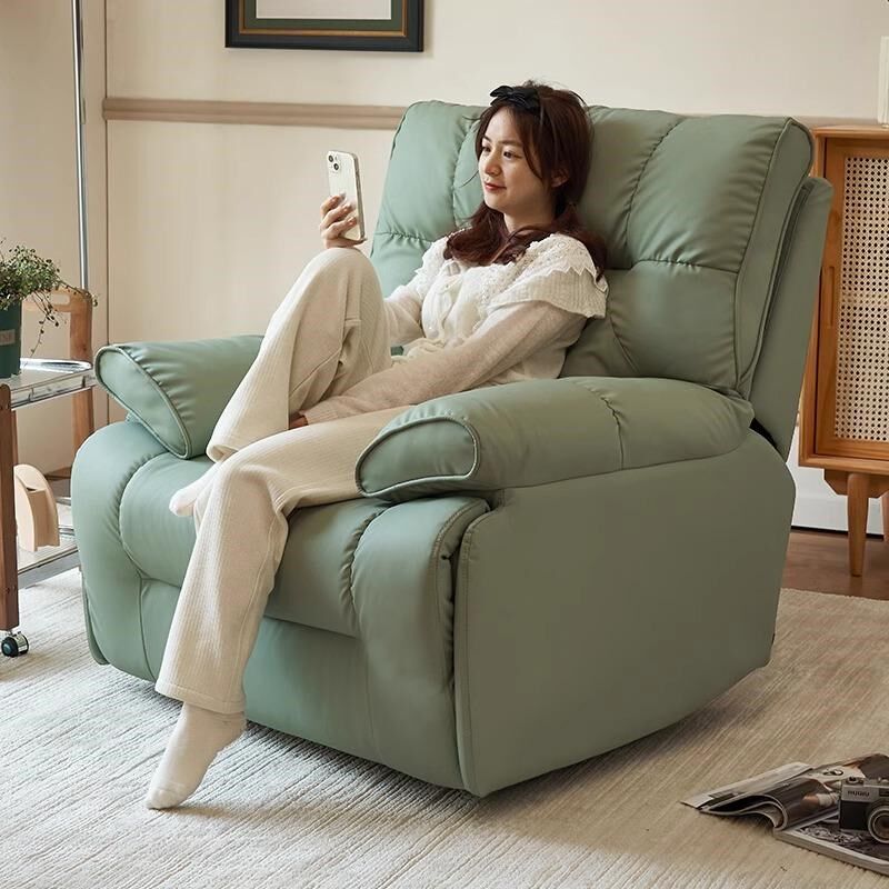 多功能家用电动单人可躺可睡懒人发椅旋转客厅休闲沙发摇椅