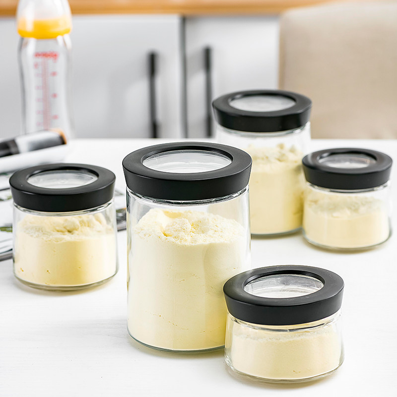 ASVE 玻璃食品级密封罐柠檬蜂蜜奶粉保鲜盒茶叶零食腌制瓶
