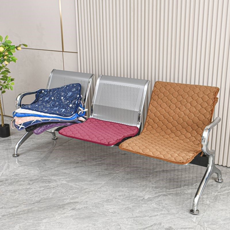连排椅套不锈钢连排椅沙发垫候诊坐垫靠背一体毛绒公共铁椅座垫套,居家布艺,椅垫,淘宝优惠券,粉丝福利购,淘宝优惠卷