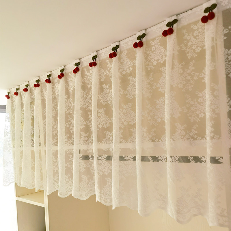 鞋柜拐角门帘短帘法式蕾丝防尘帘遮挡帘橱柜帘橱柜书柜遮丑帘窗纱,居家布艺,柜类遮挡帘,淘宝优惠券,粉丝福利购,淘宝优惠卷