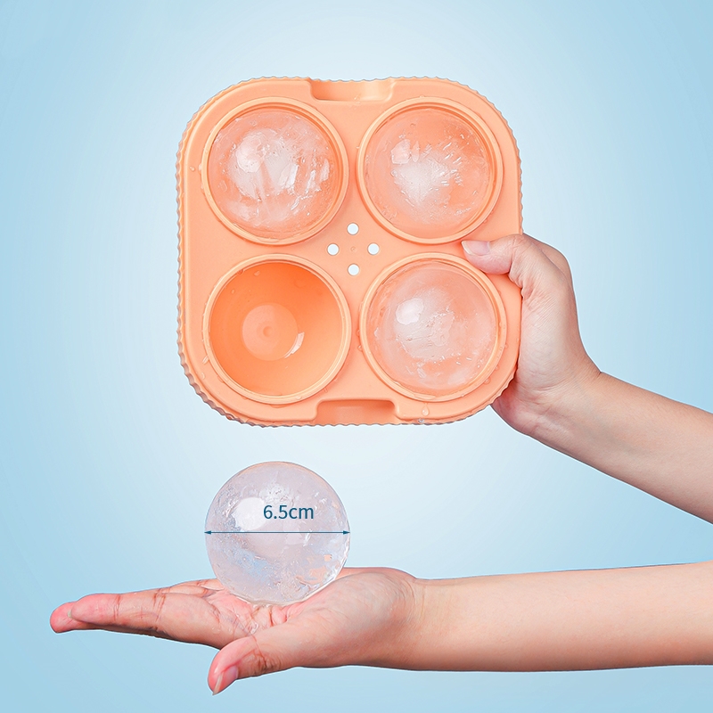 大号冰球模具圆形威士忌冰块模型家用球形食用冰块制作器冻冰糕盒