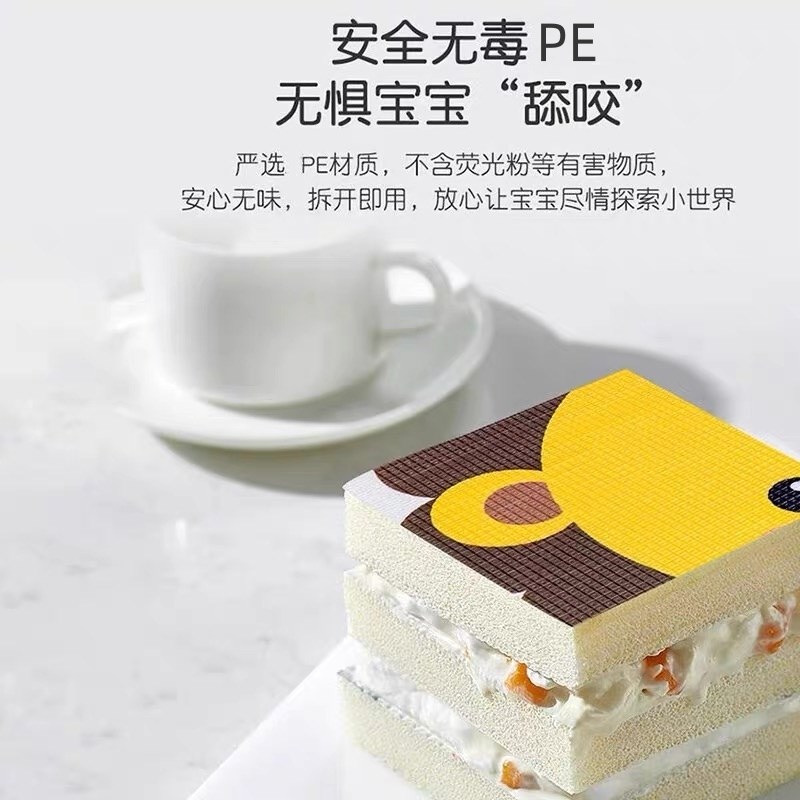 儿童防摔垫加厚宝宝床边垫地垫客厅爬行垫防潮可折叠卧室呵护