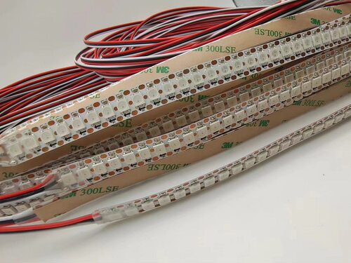 WS2812 6812幻彩灯带144灯 5050RGB贴片内置IC可编程5V机器人灯带