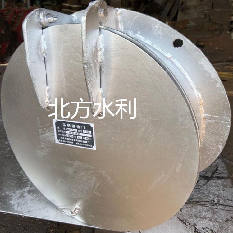 不锈钢拍门玻璃钢拍门铸铁圆拍门侧翻拍门