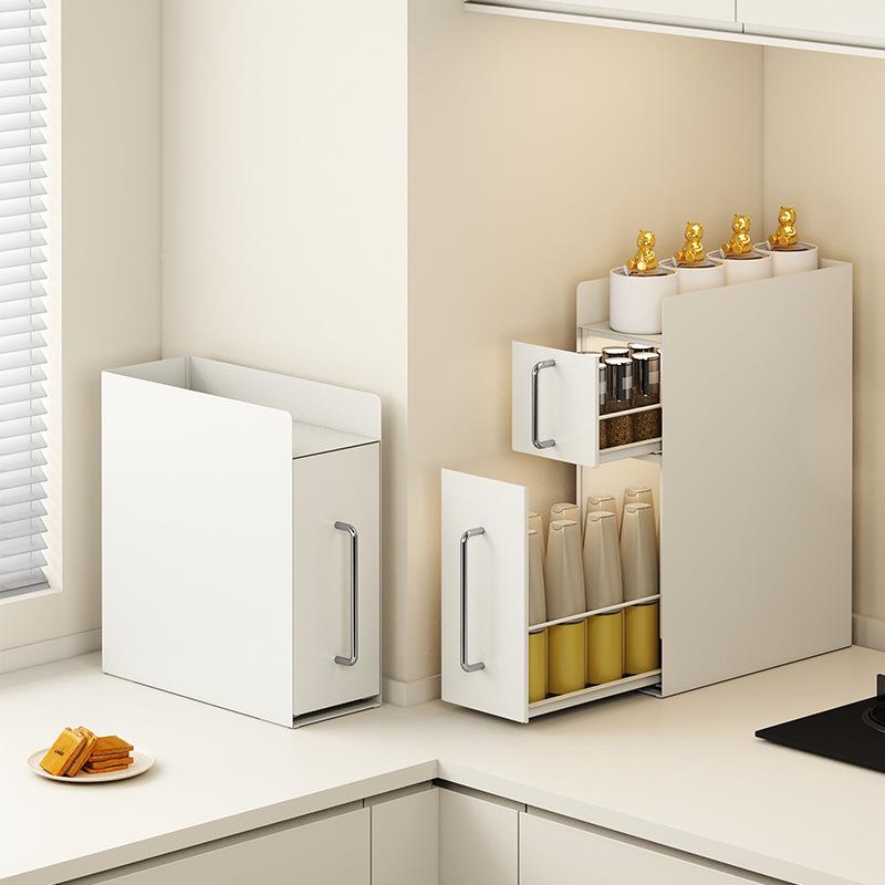 厨房台面置物架酱油醋佐料调味品抽屉收纳架子桌面多功能收纳神器