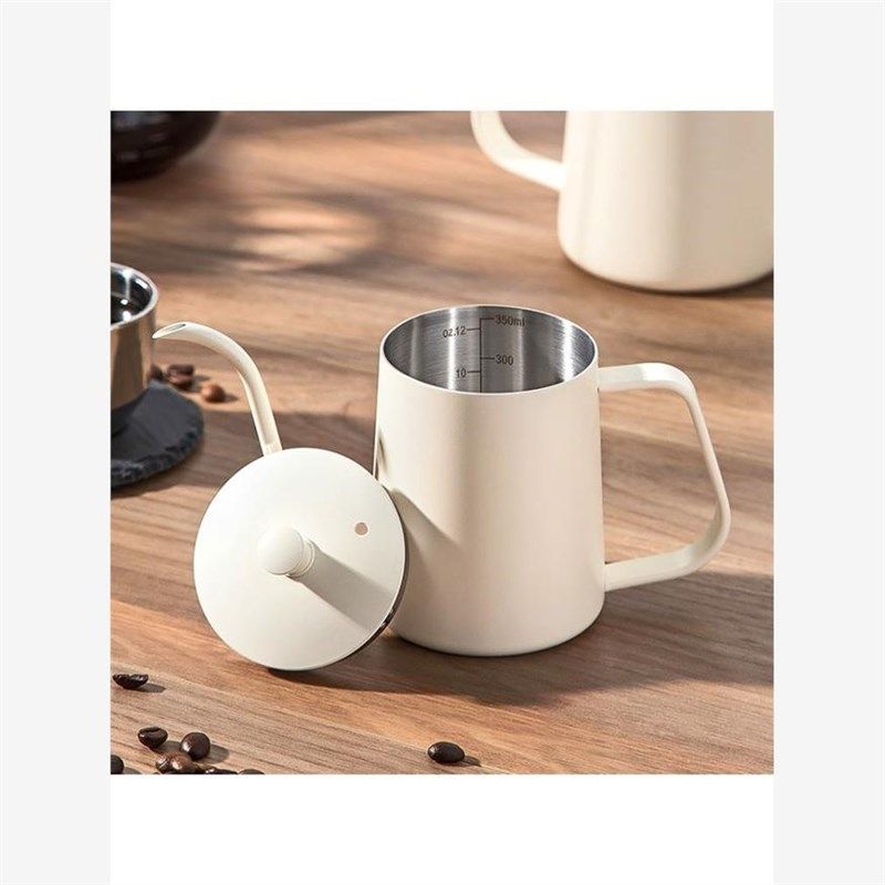 手冲咖啡壶304不锈钢带盖挂耳手冲壶家用迷你细口长嘴壶定制logo,餐饮具,咖啡壶,淘宝优惠券,粉丝福利购,淘宝优惠卷