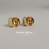 简约几何耳环女轻奢百搭款 Reverie韩式 个性 耳钉日韩风送闺蜜
