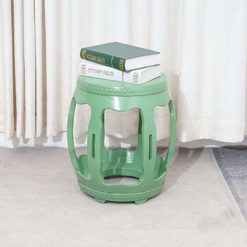 榆木鼓凳仿古中式实木圆凳花梨鼓墩酸枝木坐墩古筝凳客厅茶几矮凳