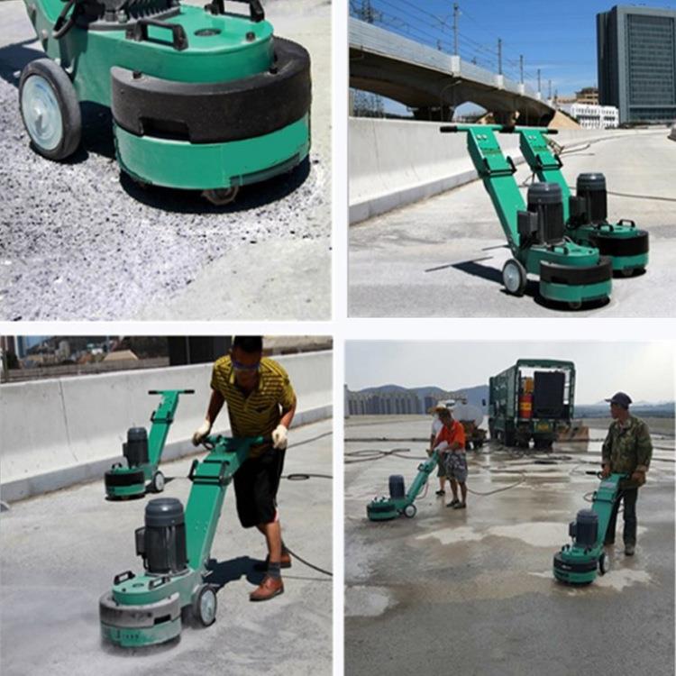 电动三头凿毛机FC-150混凝土凿毛机合金钻头手持式电动凿毛机