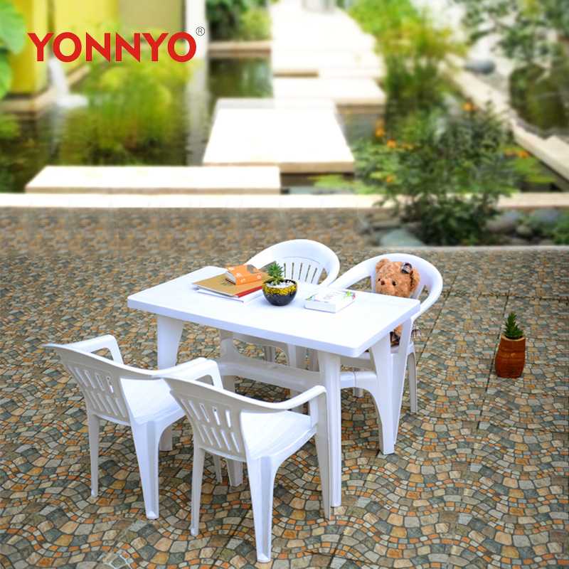 永耀厂家直销塑料长方桌休闲户外专用桌子沙滩桌子塑料大排挡桌子