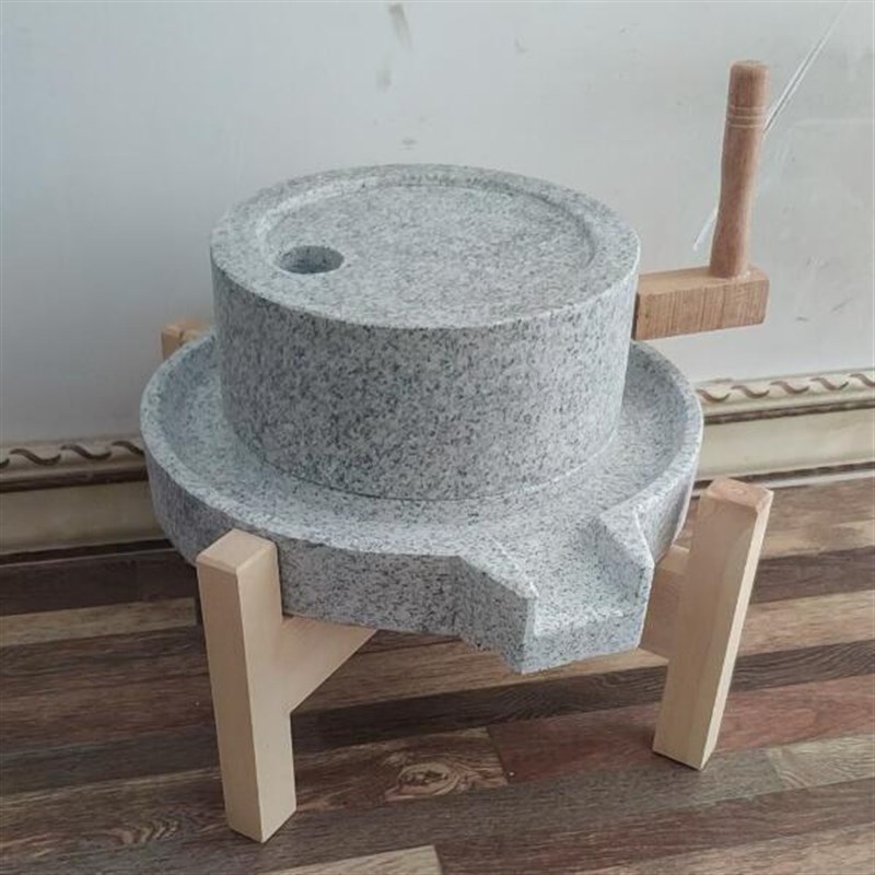 石磨家用石磨盘小石磨手工传统肠粉机豆浆机家用豆腐机摆件小型