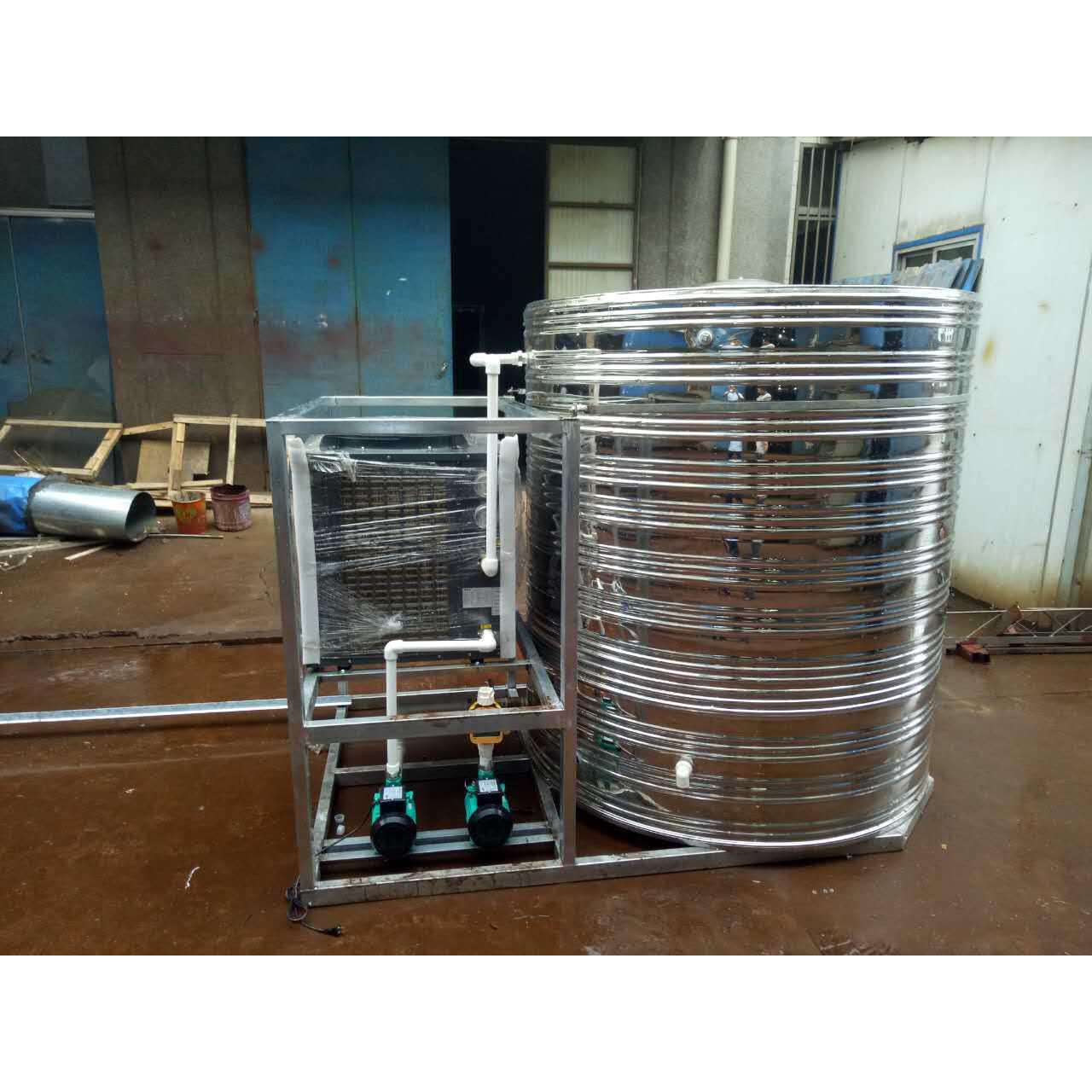 北京空气能1P3P5P商用一体机宾馆酒店足浴桑拿空气源箱泵一体机