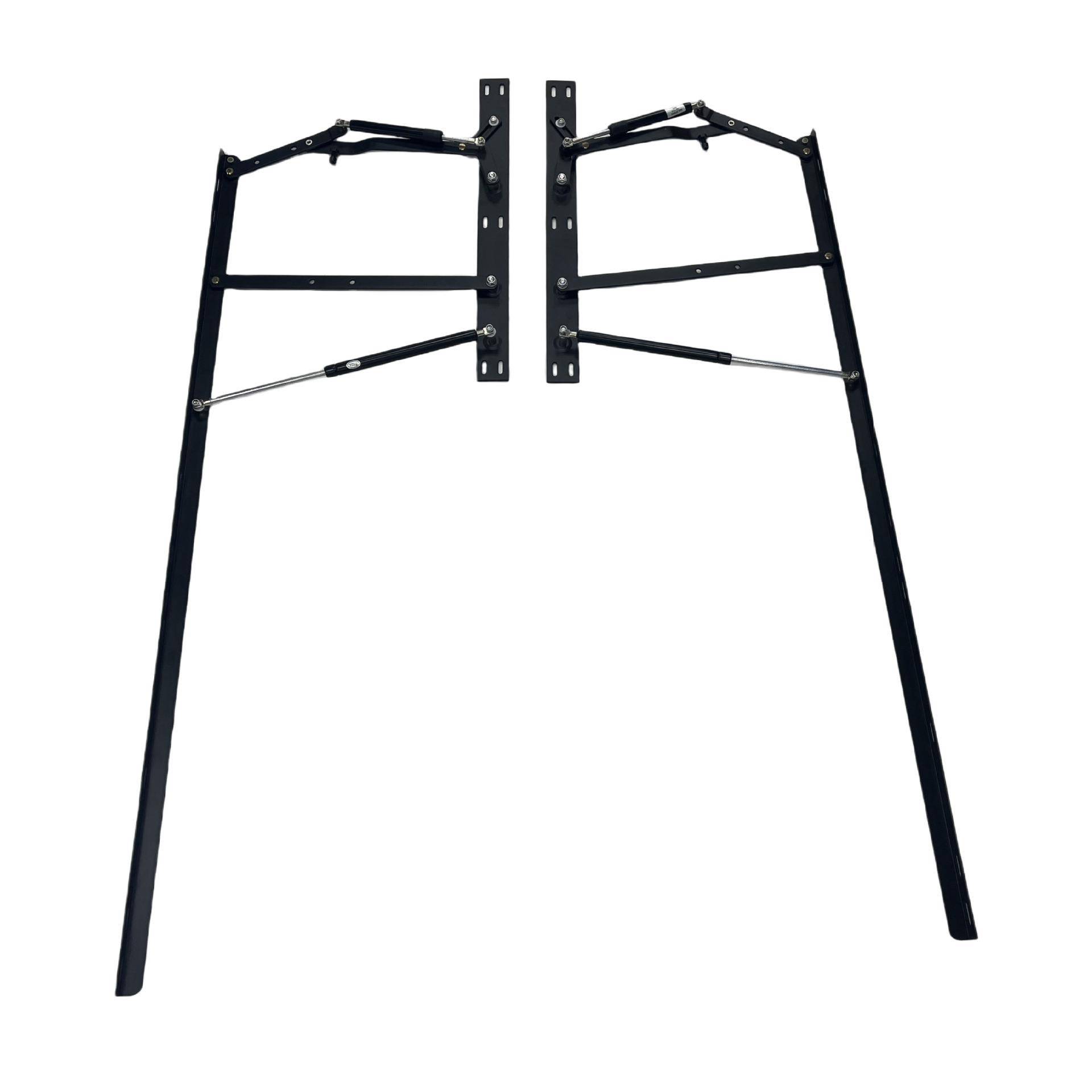 平移气动杆高箱气撑杆平行气动排骨架高箱床升降气动液压杆支架