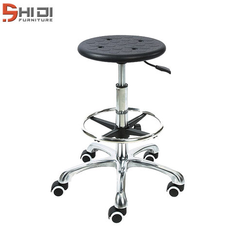 防静电凳子升降实验室凳子圆凳四孔工作凳子防静电椅子ESD STOOL