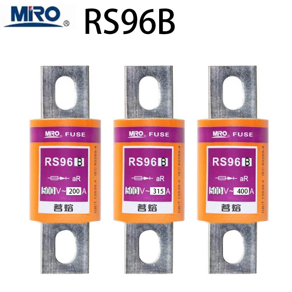 MRO茗熔RS96B快速熔断器螺栓连接式快熔200A225A250A315A400A500A