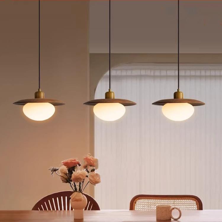 复古中古风餐厅吊灯高级感吧台过道设计师款氛围大气艺术灯具