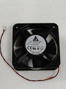 台达1505012V1.80AAFC1512DGDG16815CM大风量机箱散热风扇pwm