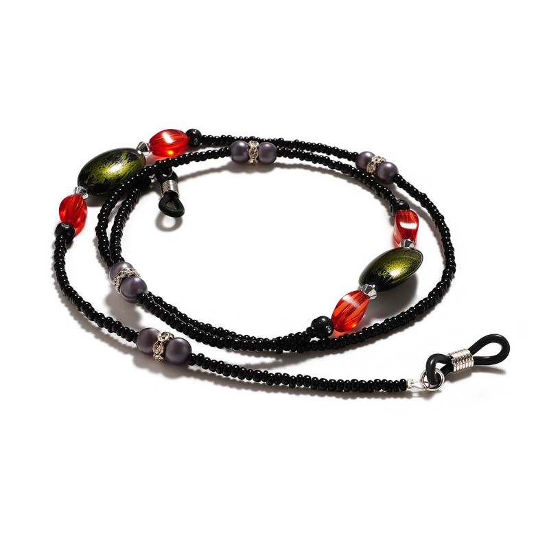 眼镜配件眼镜链子眼镜挂绳防滑眼镜带老花眼镜链条挂脖女手工串珠