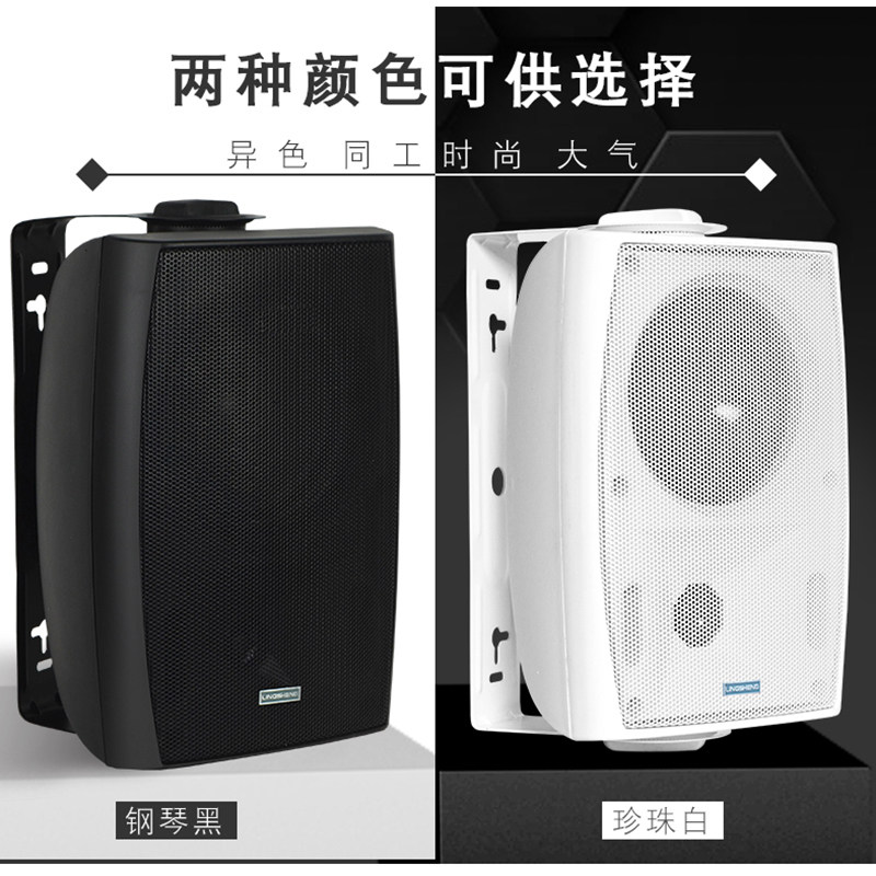 菱声壁挂式音响挂壁会议室商场扬声器背景音乐广播喇叭室内教室培