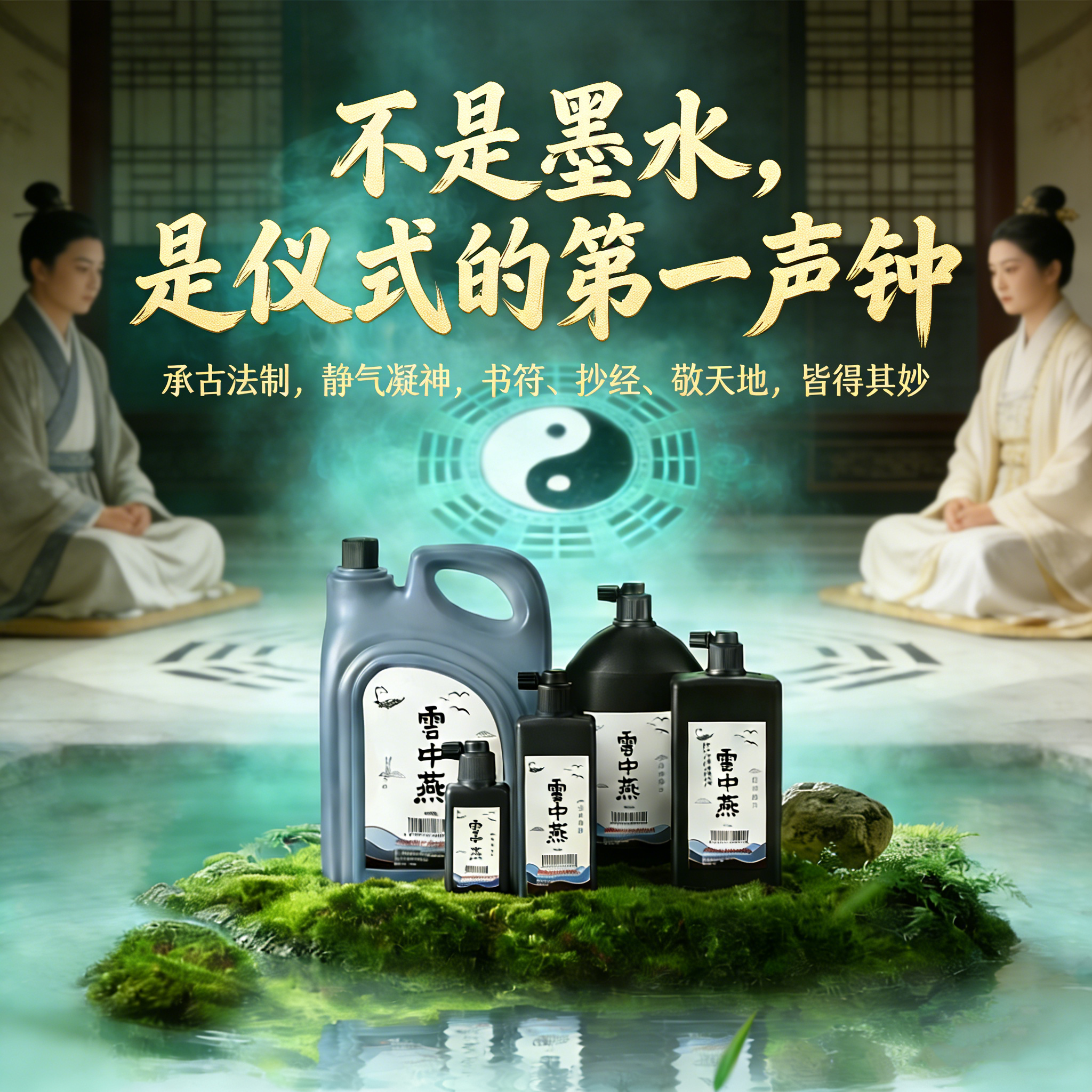 云中燕仪式写字专用墨汁