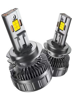 G100新款三铜管超亮大功率200Wled前照灯改装H7H11H4灯泡汽车led